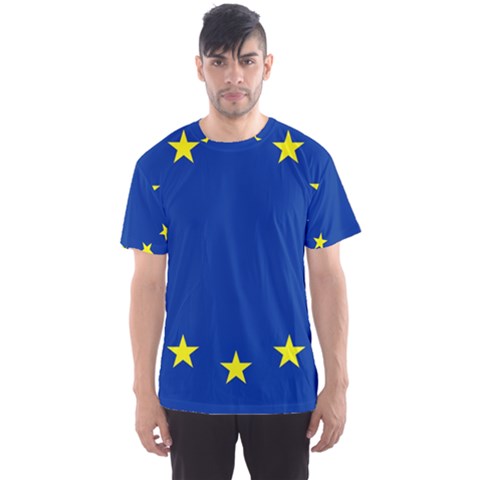 Europe Men s Sport Mesh Tee by tony4urban