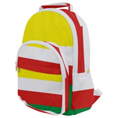 Lubuskie Flag Rounded Multi Pocket Backpack by tony4urban