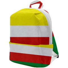 Lubuskie Flag Zip Up Backpack by tony4urban