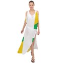 Halaka Flag Maxi Chiffon Cover Up Dress View1