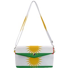 Kurdistan Flag Removable Strap Clutch Bag by tony4urban