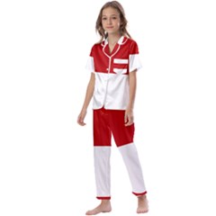 Monaco Kids  Satin Short Sleeve Pajamas Set by tony4urban