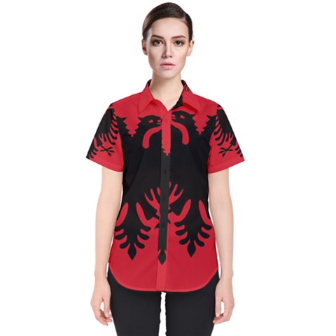 Albania Women s Short Sleeve Shirt by tony4urban