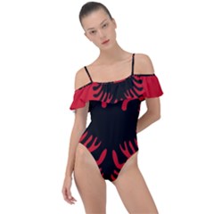 Albania Frill Detail One Piece Swimsuit by tony4urban