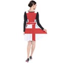 London Plunge Pinafore Dress View2