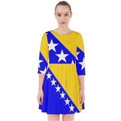 Bosnia And Herzegovina Smock Dress by tony4urban