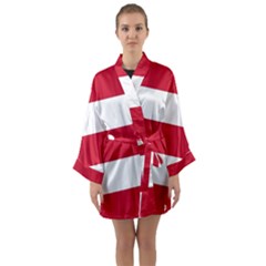 Eindhoven Flag Long Sleeve Satin Kimono by tony4urban