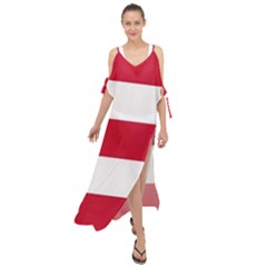 Eindhoven Flag Maxi Chiffon Cover Up Dress by tony4urban