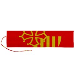 Languedoc Roussillon Flag Roll Up Canvas Pencil Holder (l) by tony4urban