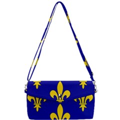 Ile De France Flag Removable Strap Clutch Bag by tony4urban