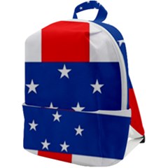 Netherlands Antilles Zip Up Backpack by tony4urban