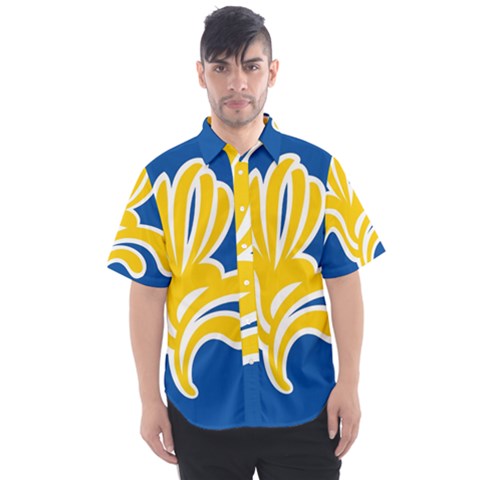 Brussels Men s Short Sleeve Shirt by tony4urban