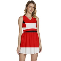 Berlin Old Flag Sleeveless High Waist Mini Dress by tony4urban