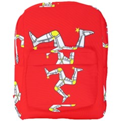 Isle Of Man Full Print Backpack by tony4urban