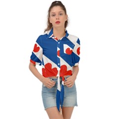 Frisian Flag Tie Front Shirt  by tony4urban