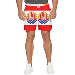 French Polynesia Men s Runner Shorts by tony4urban