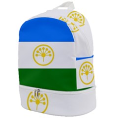 Bashkortostan Flag Zip Bottom Backpack by tony4urban