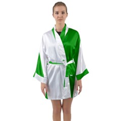 Fermanagh Flag Long Sleeve Satin Kimono by tony4urban