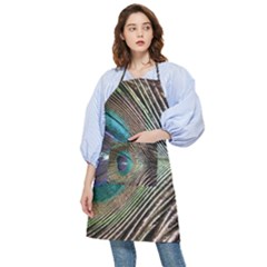 Peacock Pocket Apron by StarvingArtisan