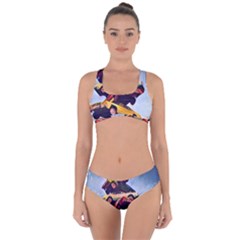 Berwyn Car Kebob Criss Cross Bikini Set by StarvingArtisan