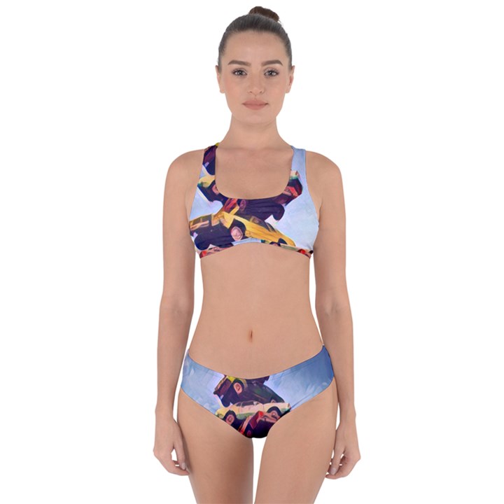 Berwyn Car Kebob Criss Cross Bikini Set