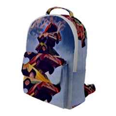 Berwyn Car Kebob Flap Pocket Backpack (large) by StarvingArtisan