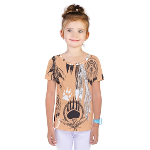 Indian2 Kids  One Piece Tee by PollyParadiseBoutique7