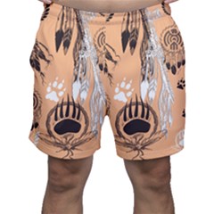 Indian2 Men s Shorts by PollyParadiseBoutique7