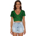 Techs V-Neck Crop Top View1