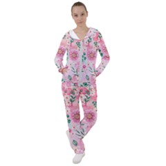 Cottage Garden  Women s Tracksuit by PollyParadiseBoutique7