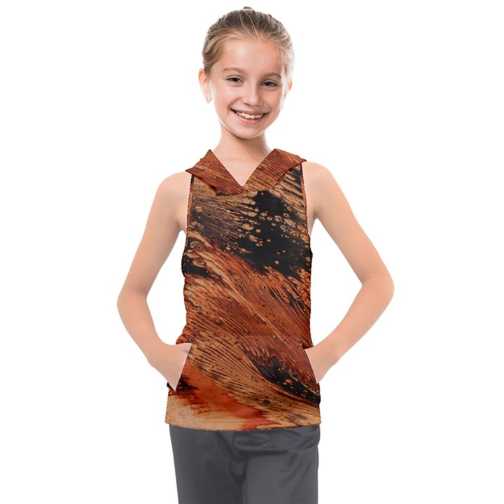 Painting Wallpaper Kids  Sleeveless Hoodie