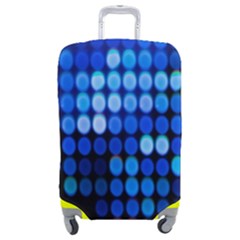 Pattern Blue Logo Luggage Cover (medium) by artworkshop