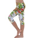 Birds of Paradise  Kids  Lightweight Velour Capri Leggings  View2