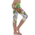 Birds of Paradise  Kids  Lightweight Velour Capri Leggings  View3