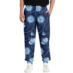 Flower Men s Elastic Waist Pants by zappwaits