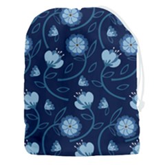 Flower Drawstring Pouch (3xl) by zappwaits