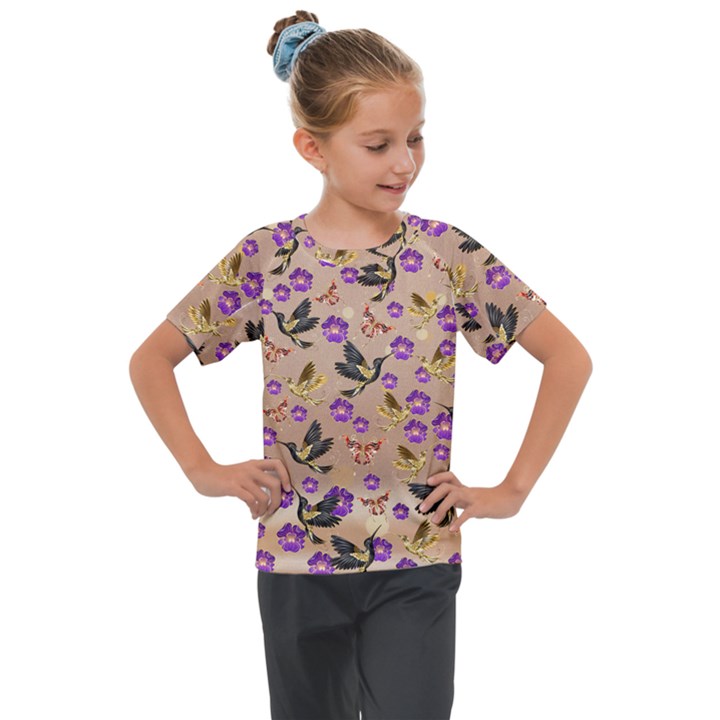 Felicity2 Kids  Mesh Piece Tee