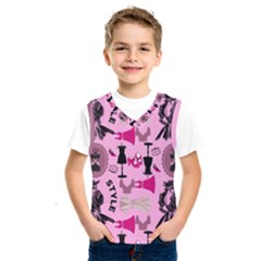 Fashion Girl Newyork Bts Nft Kids  Basketball Tank Top by Ravend