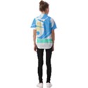 Abstract Art Design T- Shirt Abstract-1 T- Shirt Kids  Short Sleeve Shirt View2