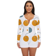 Abstract Circle Pastel Pattern T- Shirt Abstract Circle Pastel Pattern T- Shirt Long Sleeve Boyleg Swimsuit by maxcute