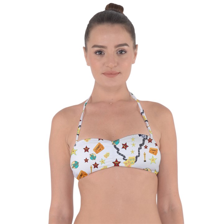 Stardom  Halter Bandeau Bikini Top