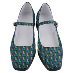 Evita Pop Art Style Graphic Motif Pattern Women s Mary Jane Shoes by dflcprintsclothing