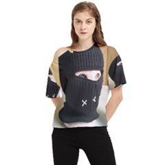 Hood 2 One Shoulder Cut Out Tee by Holyville