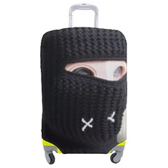 Ski Mask  Luggage Cover (medium) by Holyville