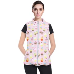 Cupcakes! Women s Puffer Vest by fructosebat