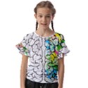 Brain-mind-psychology-idea-drawing Kids  Cut Out Flutter Sleeves View1