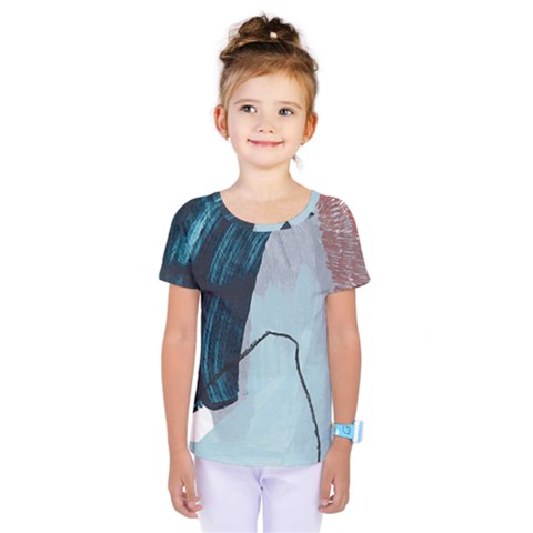 Abstract T- Shirt Abstract 35 Kids  One Piece Tee by maxcute