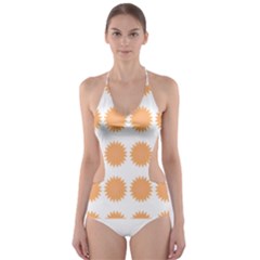 Abstract T- Shirt Cool Abstract Pattern Design8 Cut-out One Piece Swimsuit by maxcute