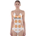 Abstract T- Shirt Cool Abstract Pattern Design8 Cut-Out One Piece Swimsuit View1