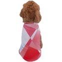 Abstract T- Shirt Pink Chess Player Abstract Colorful Texture T- Shirt Dog T-Shirt View2